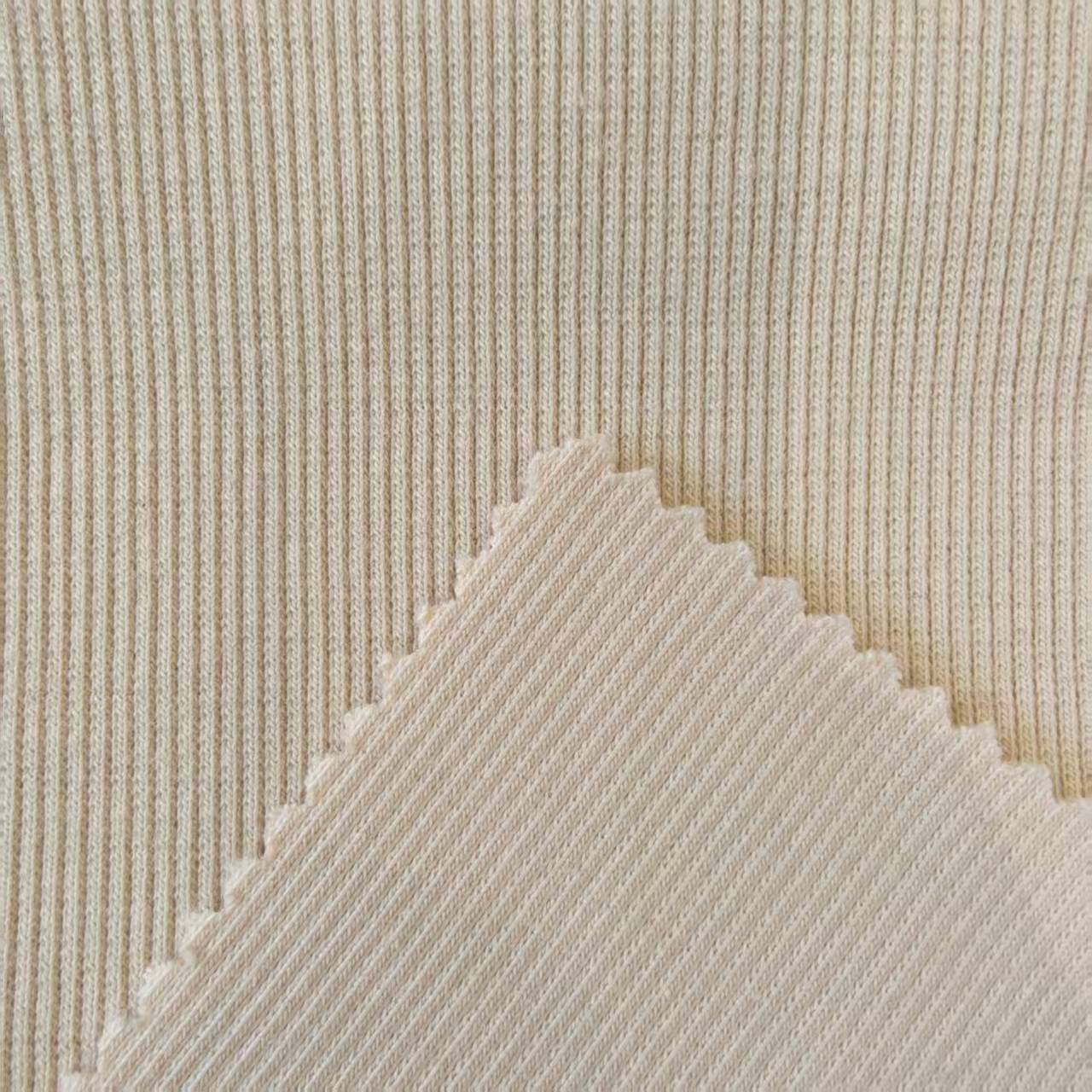 立即探索这款用途广泛的 2x2 T/C 氨纶罗纹面料